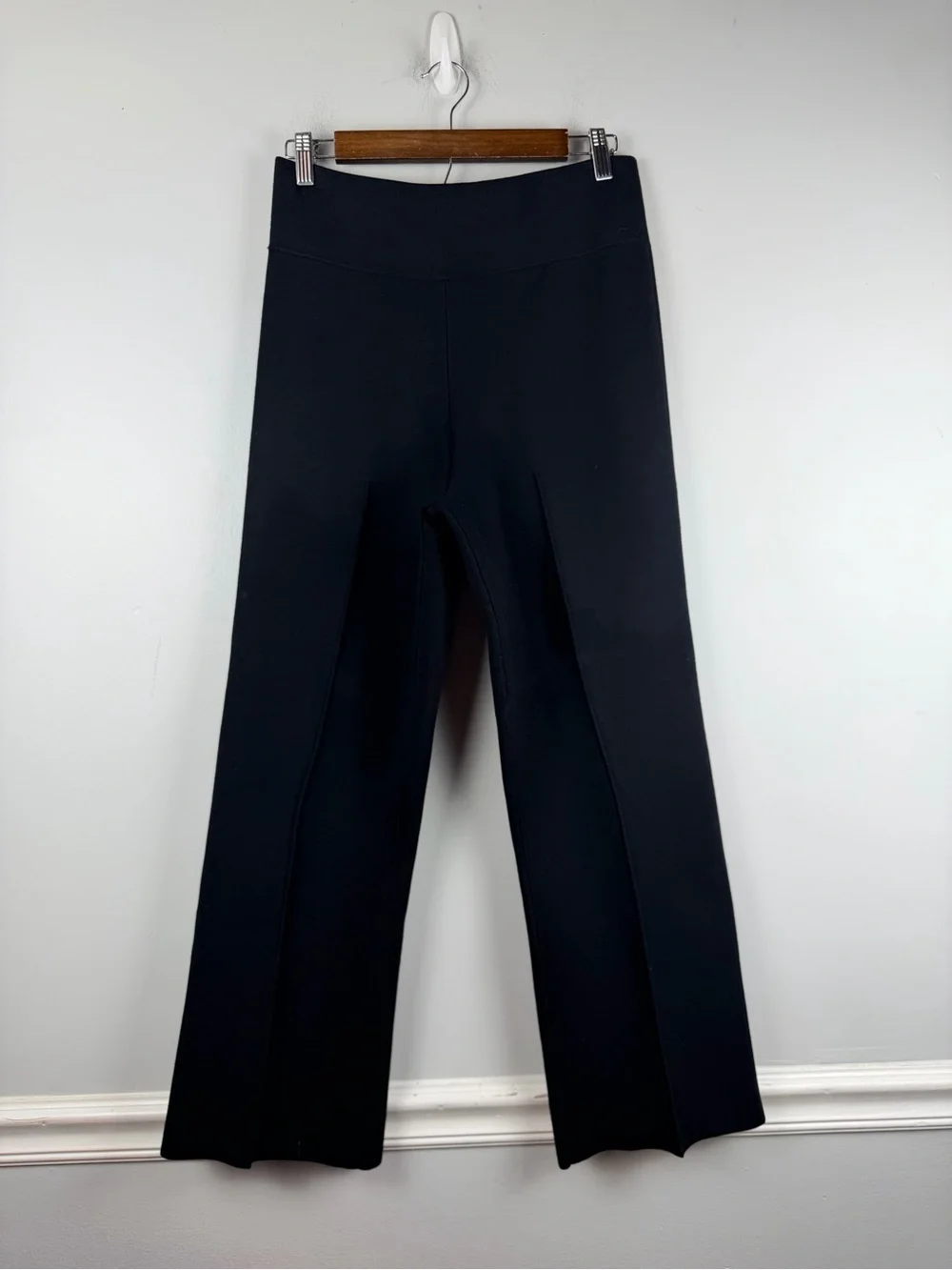 J. Crew Delaney Kickout Sweater Pants Black size large